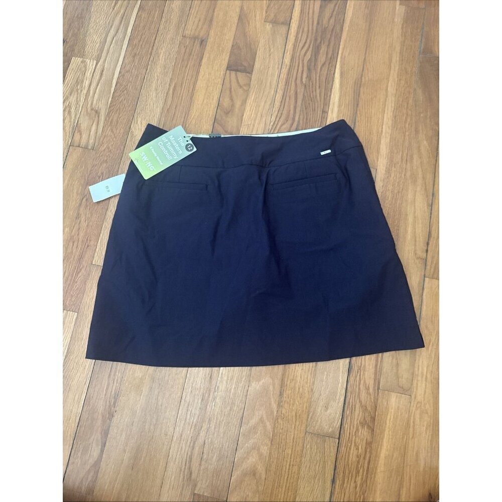 Swing Control Women's Navy Skort Athletic Tummy Control Tennis Golf Size 12 - Picture 6 of 6